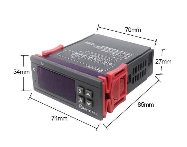 Jual Ketotek 110V 220V Mini Digital Air Humidity Controller