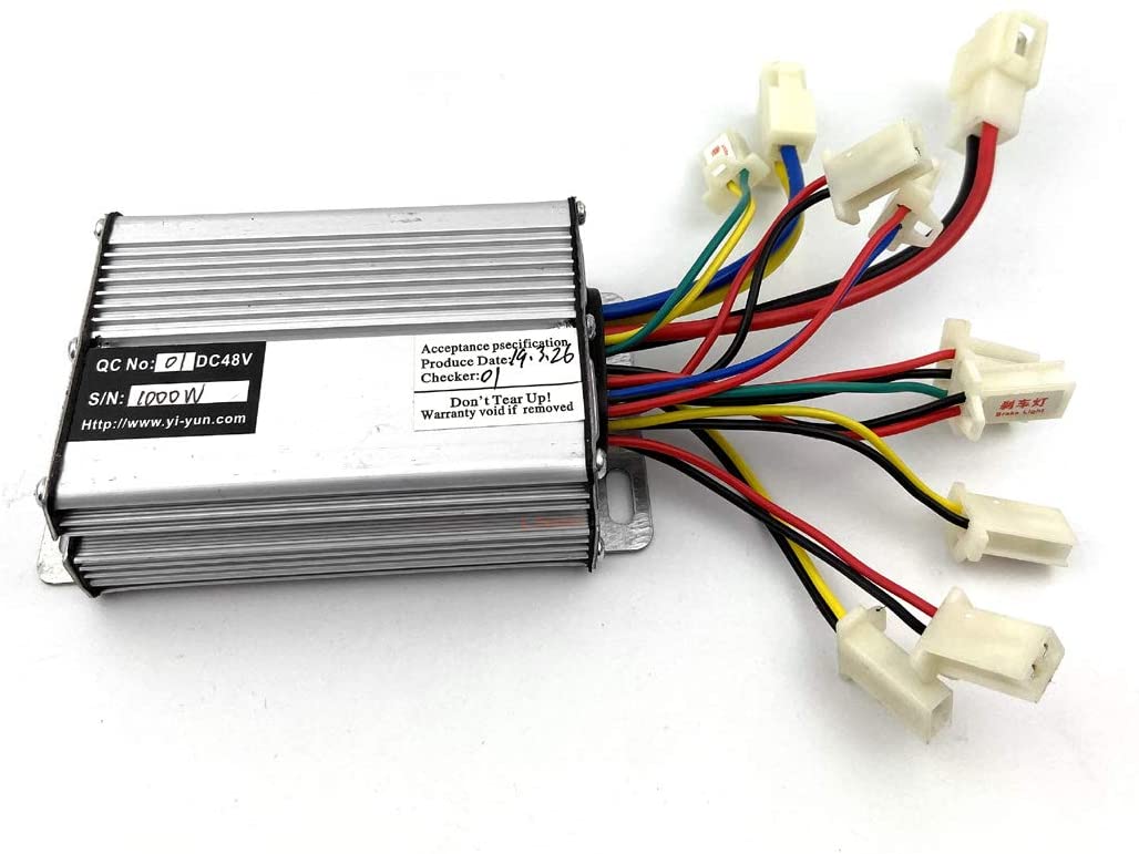 Details about   48V 1000W Electric Scooter Motor Brush Speed Controller For Bike Vehicle Bike 